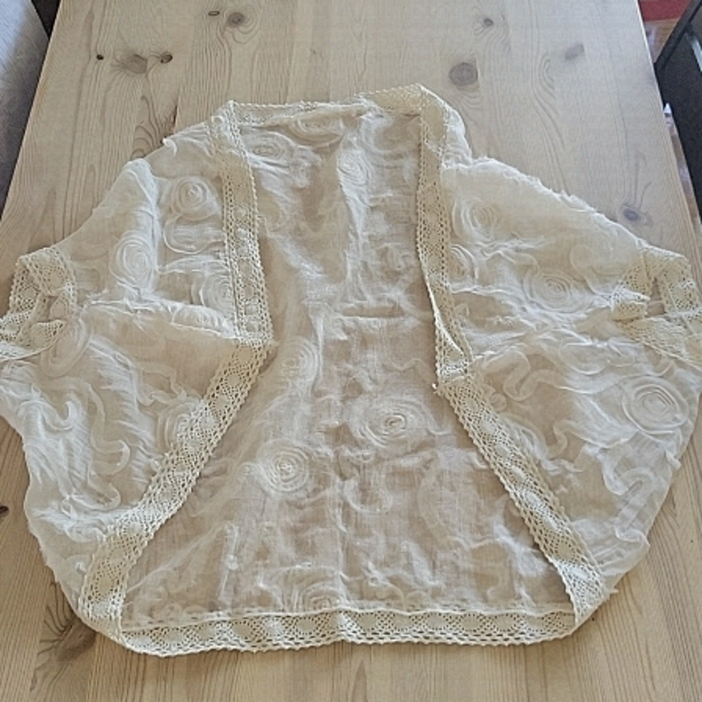 NWT CHIC Open Front Bolero 2 (M)